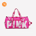 Factory Direct Pretty Fitness Canvas Sport Vintage Gym Travel Duffel Bag